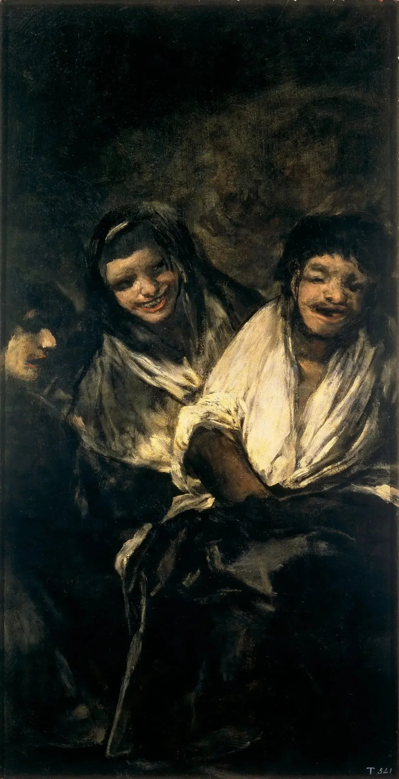 Latterfulle kvinner - Francisco de Goya