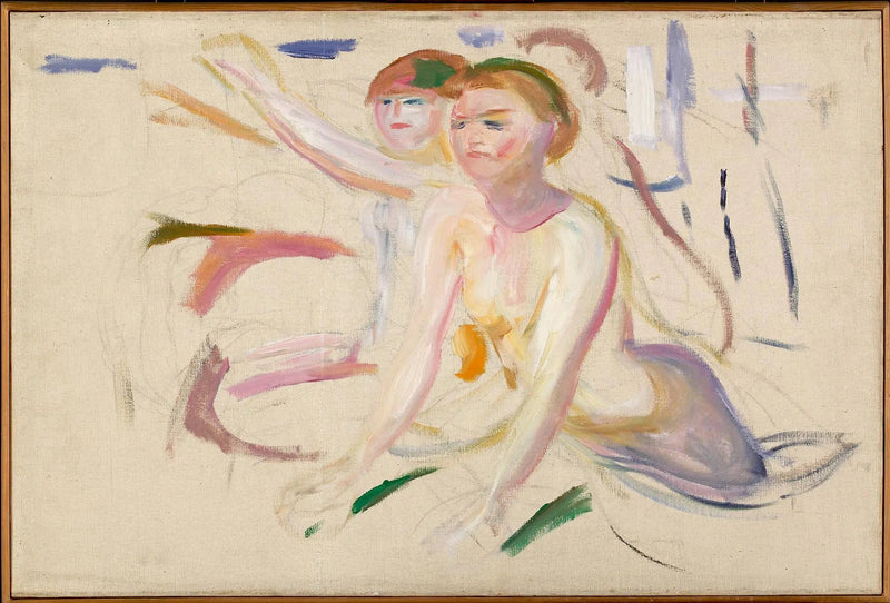 Kvinner som bader - Edvard Munch