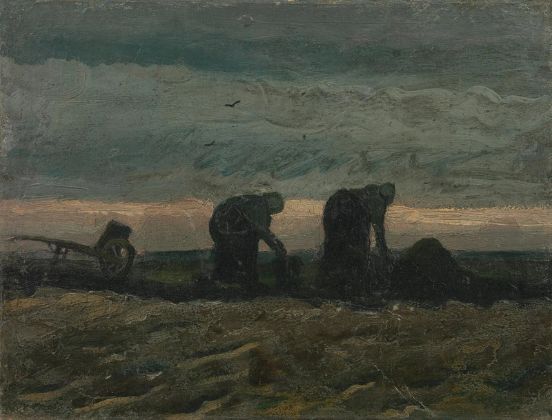 Kvinner på torvmyra - Vincent van Gogh