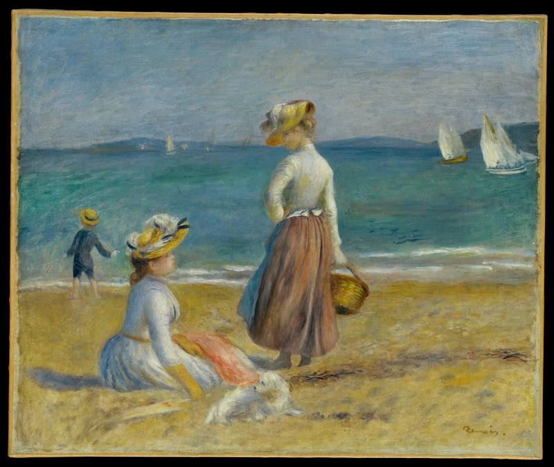 Kvinner på Stranden - Pierre-Auguste Renoir
