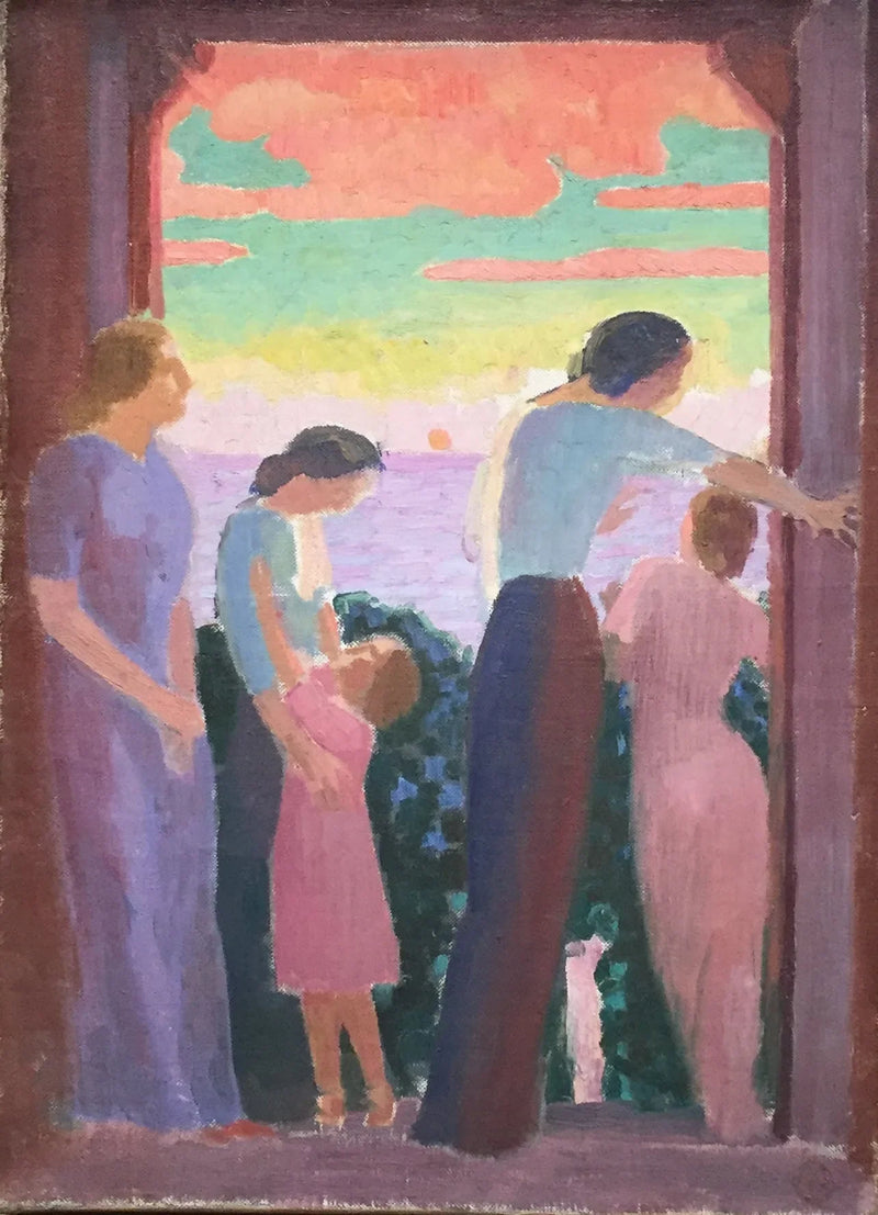 Kvinnene på balkongen - Maurice Denis