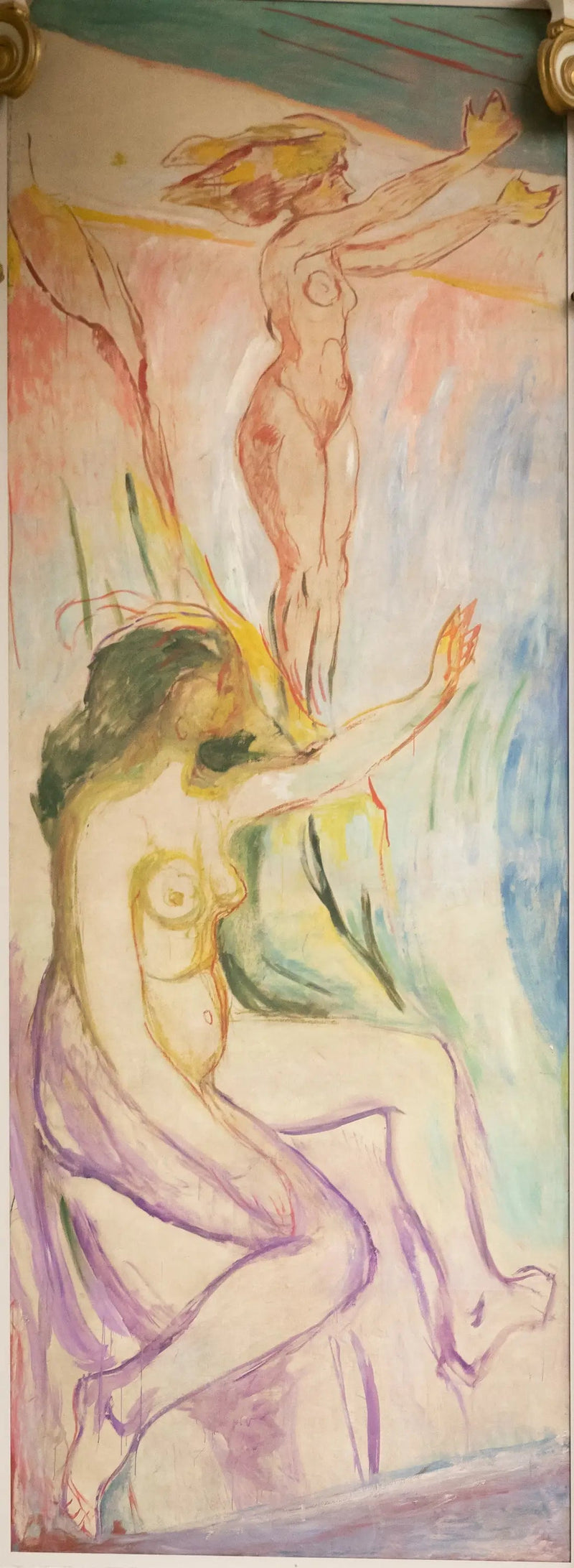 Kvinner vendt mot solen - Edvard Munch