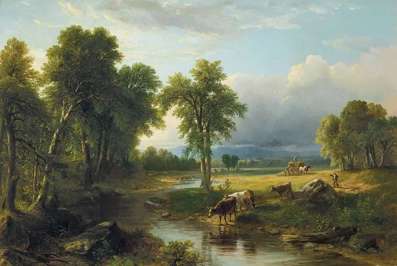Høsting - Asher Brown Durand

Source:
Fenaison - Asher Brown Durand