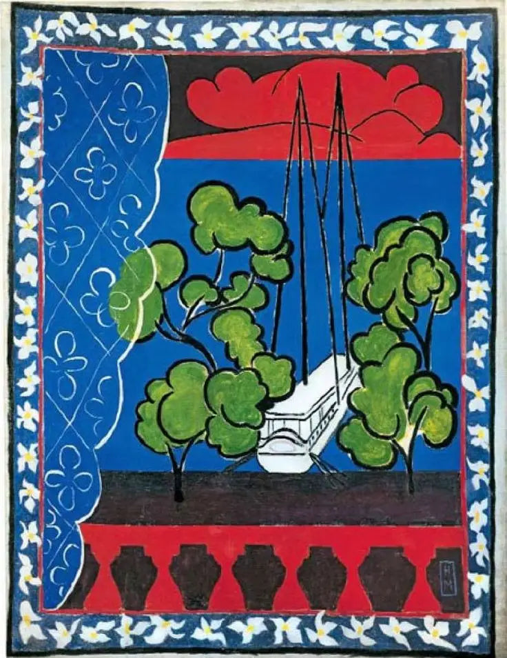 Vindu i Tahiti II - Henri Matisse