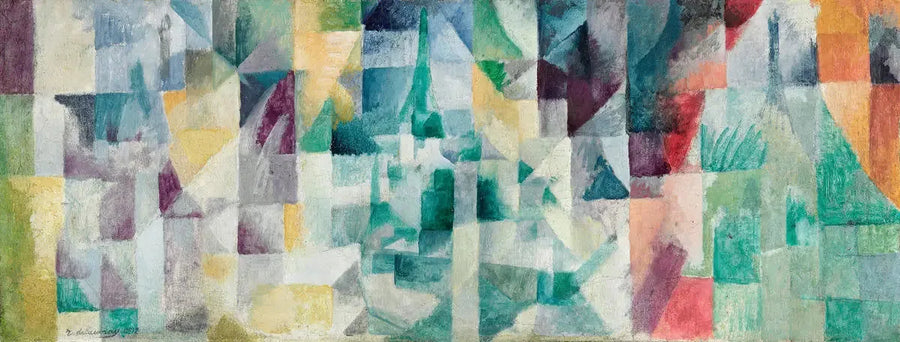 Tre-delt vindu - Robert Delaunay