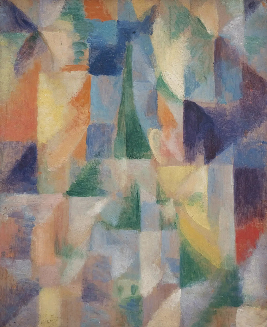 Vinduer mot byen - Robert Delaunay