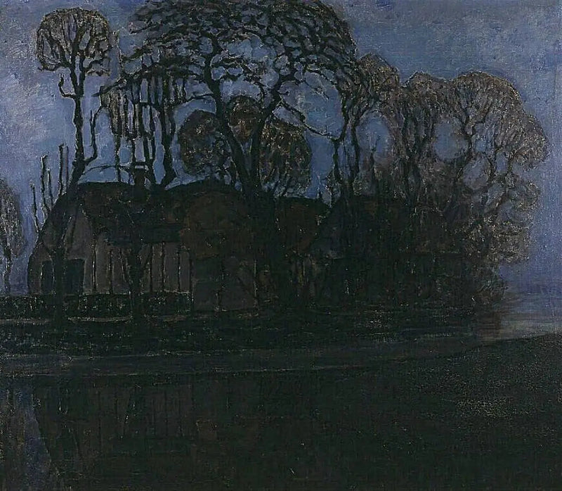 Kveld på Duivendrecht - Piet Mondrian
