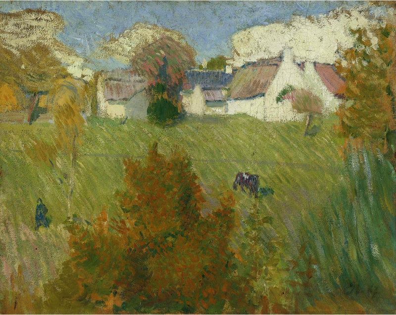 Gård i Pont-Aven - Émile Bernard