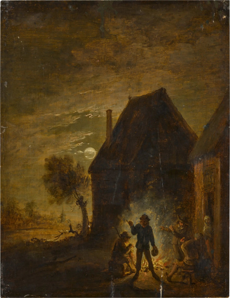 Ferm i måneskinn med figurer rundt et bål - David Teniers den Yngre

Source:
Ferme au clair de lune avec des personnages autour d'un feu - David Teniers le Jeune