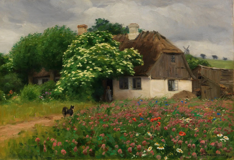Gård med blomsterenger - H. A. Brendekilde

Source:
Ferme avec des fleurs des prés - H. A. Brendekilde