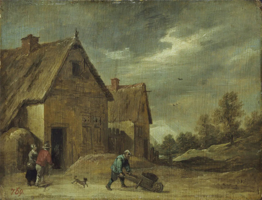 Bonde med en trillebår - David Teniers den Yngre

Source:
Fermier avec une brouette - David Teniers le Jeune