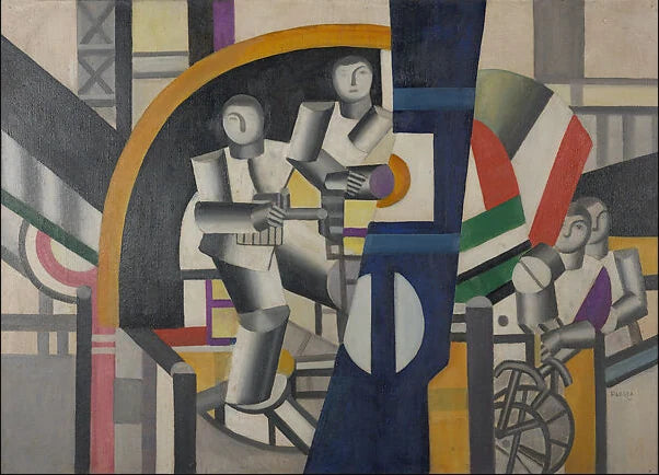 Byggerne - Fernand Léger