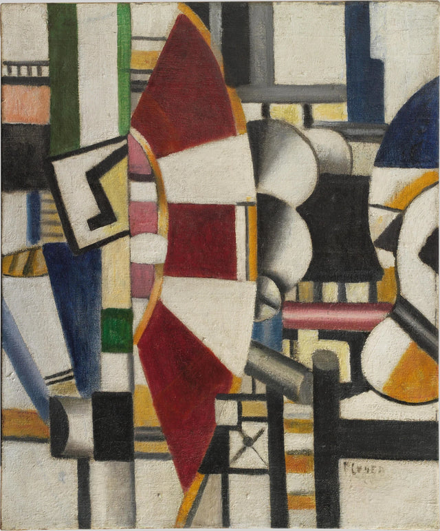 Det røde hjulet - Fernand Léger