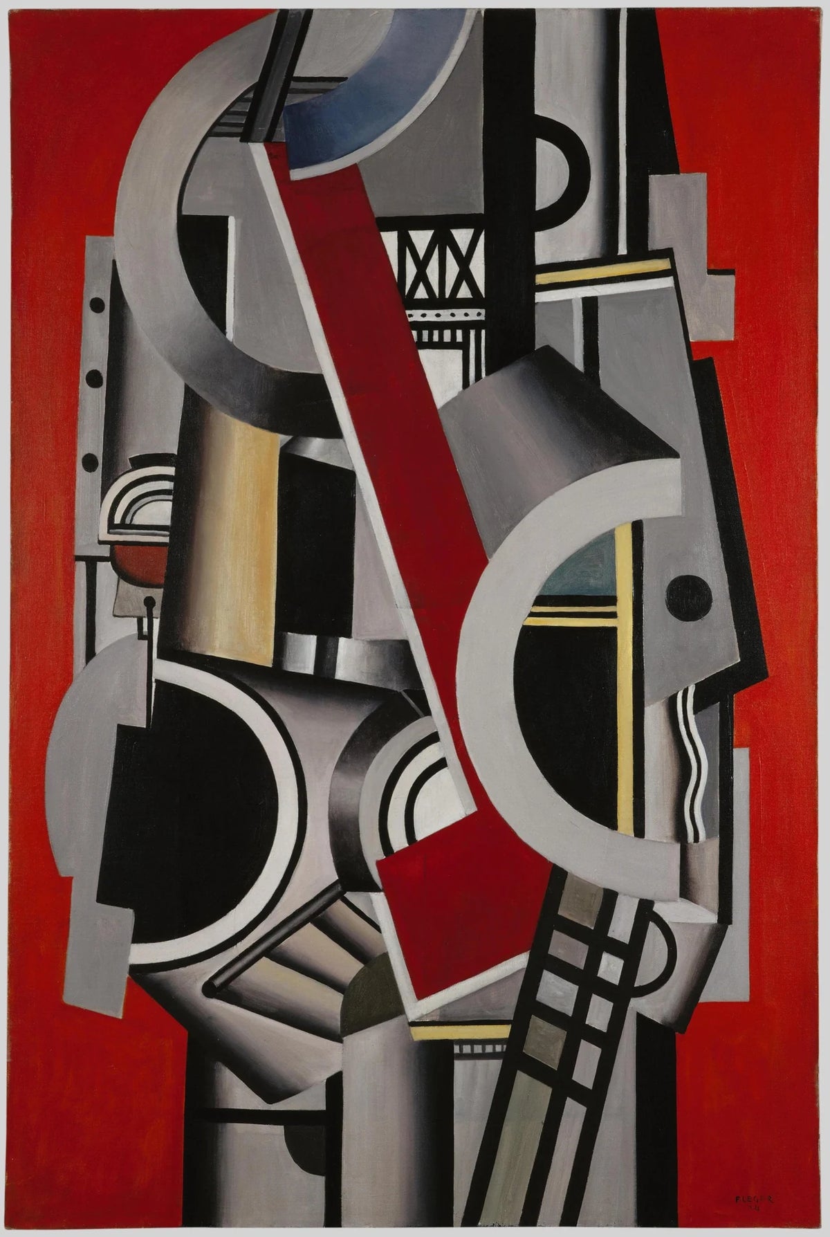 Élément mécanique, peinture de Fernand Léger