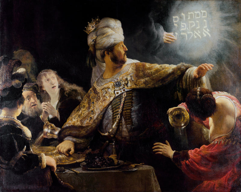 Balthazars festmåltid - Rembrandt