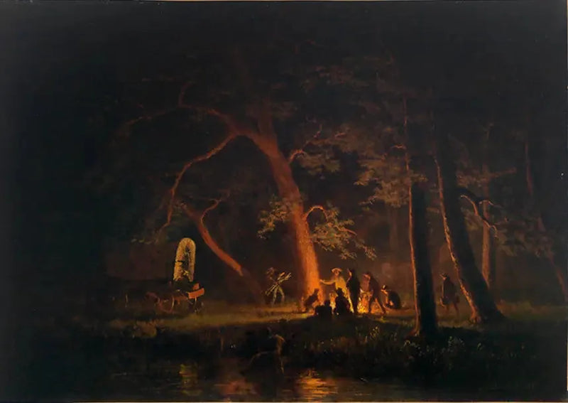 Leirbål - Albert Bierstadt

Source:
Feu de camp - Albert Bierstadt