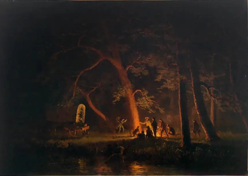 Leirbål - Albert Bierstadt

Source:
Feu de camp - Albert Bierstadt