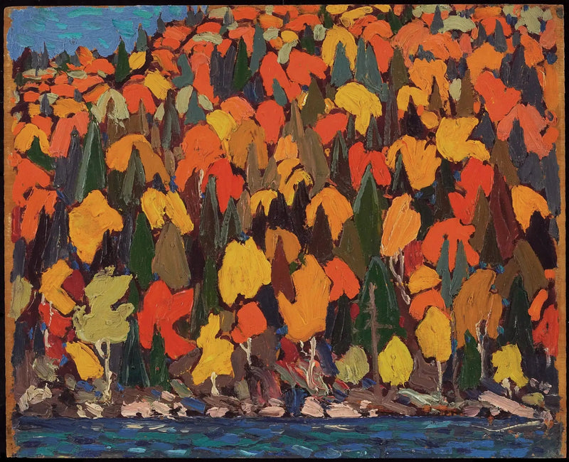 Høstløv - Tom Thomson

Source:
Feuillage d'automne - Tom Thomson