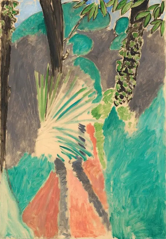 Palmblad, Tanger - Henri Matisse