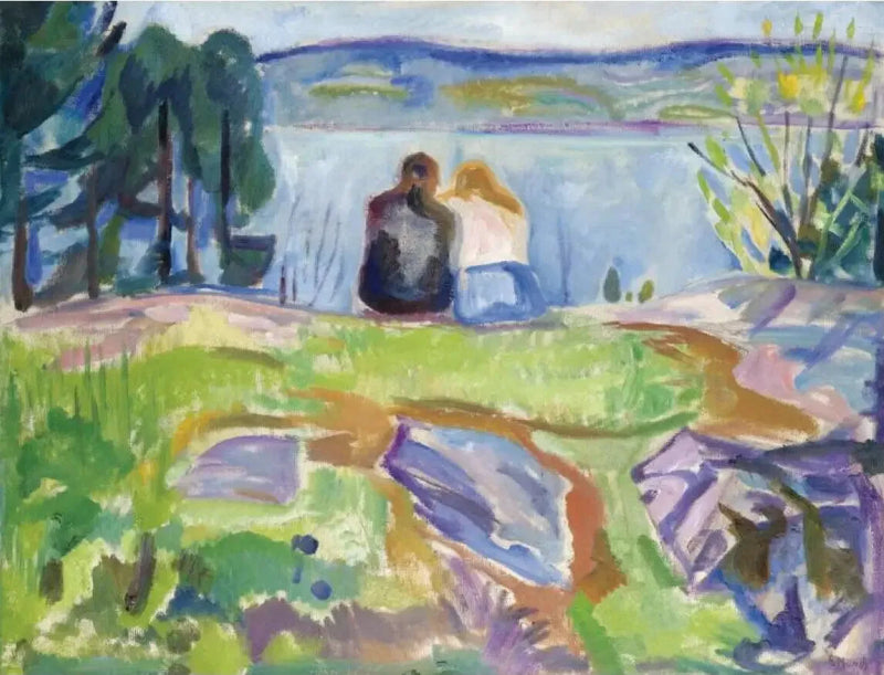 Knopper av løvtrær - Edvard Munch