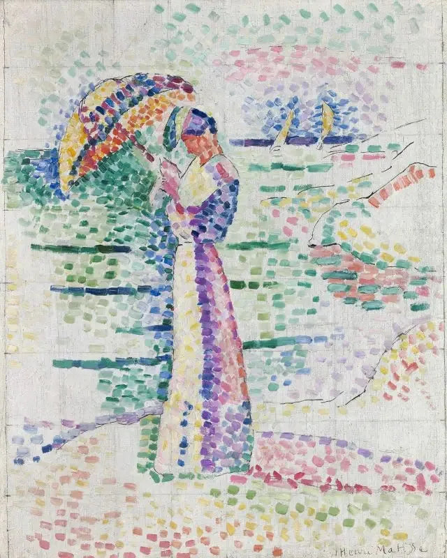 Figur med paraply - Henri Matisse