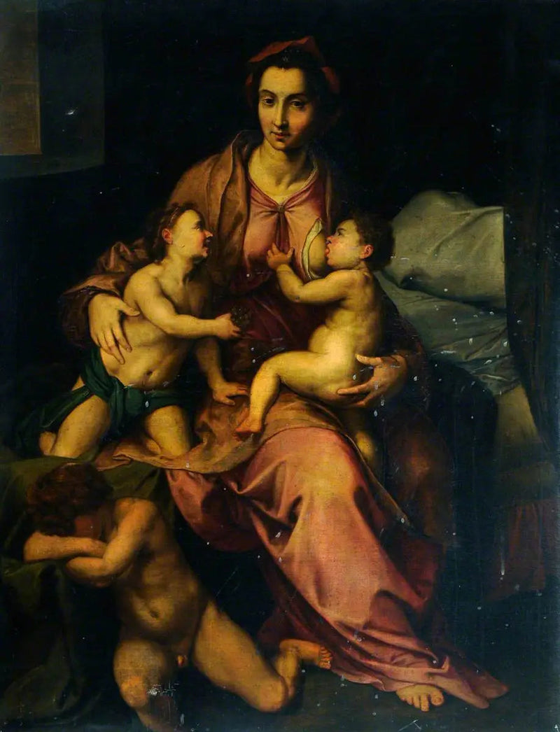 Figuren av Barmhjertigheten - Andrea del Sarto