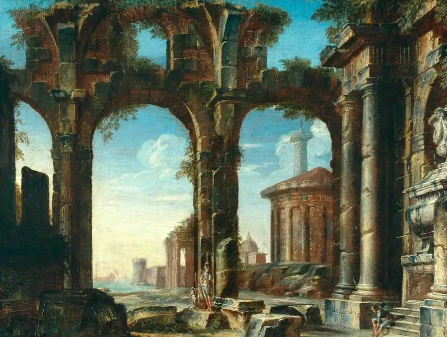 Figurer i de klassiske ruinene - Giovanni Paolo Panini

Source:
Figures dans les ruines classiques - Giovanni Paolo Panini