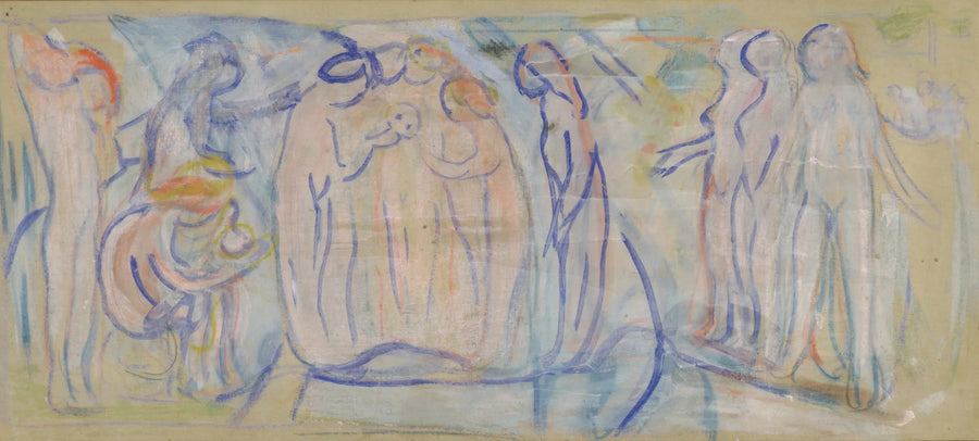 Nøgenfigurer - Edvard Munch