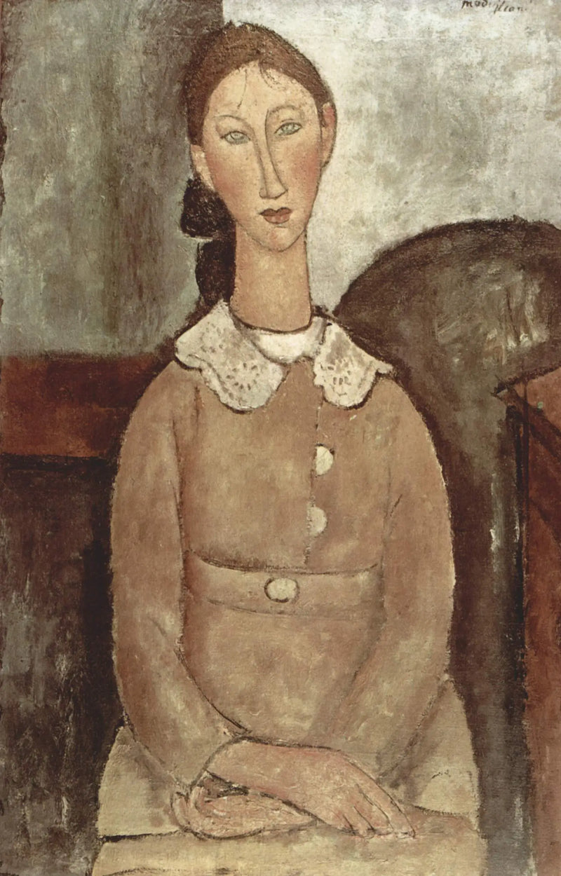 Gul kjole - Amedeo Modigliani