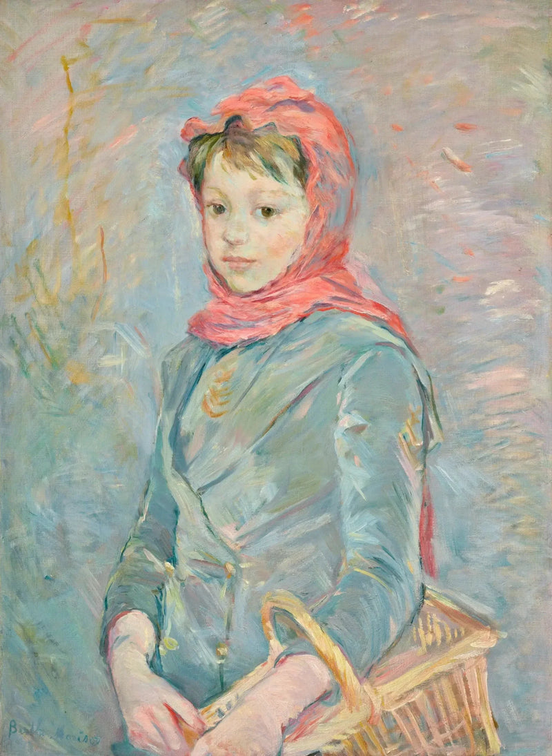 Nett med en kurv - Berthe Morisot