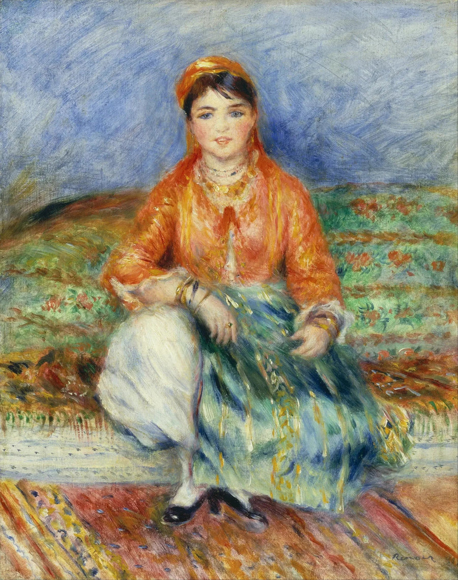 Algerisk jente - Pierre-Auguste Renoir