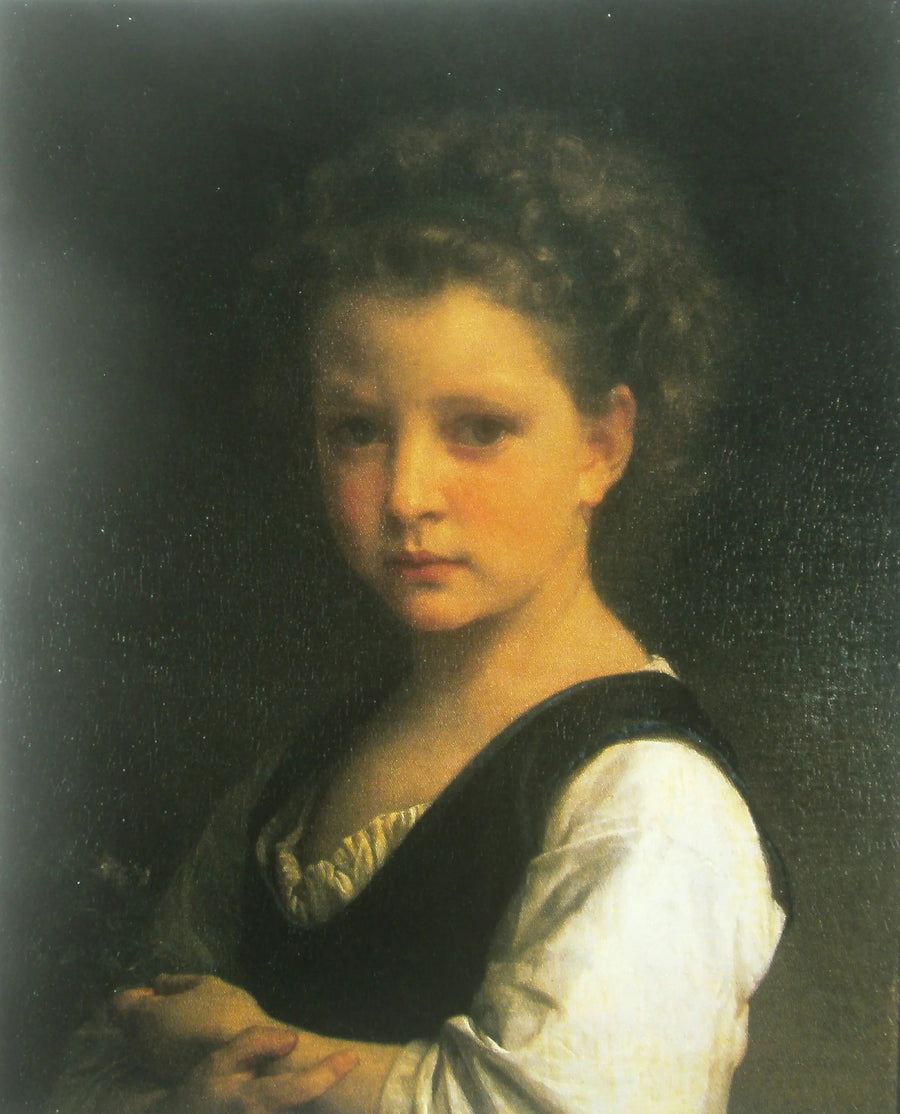 Jente med fioler - Bouguereau