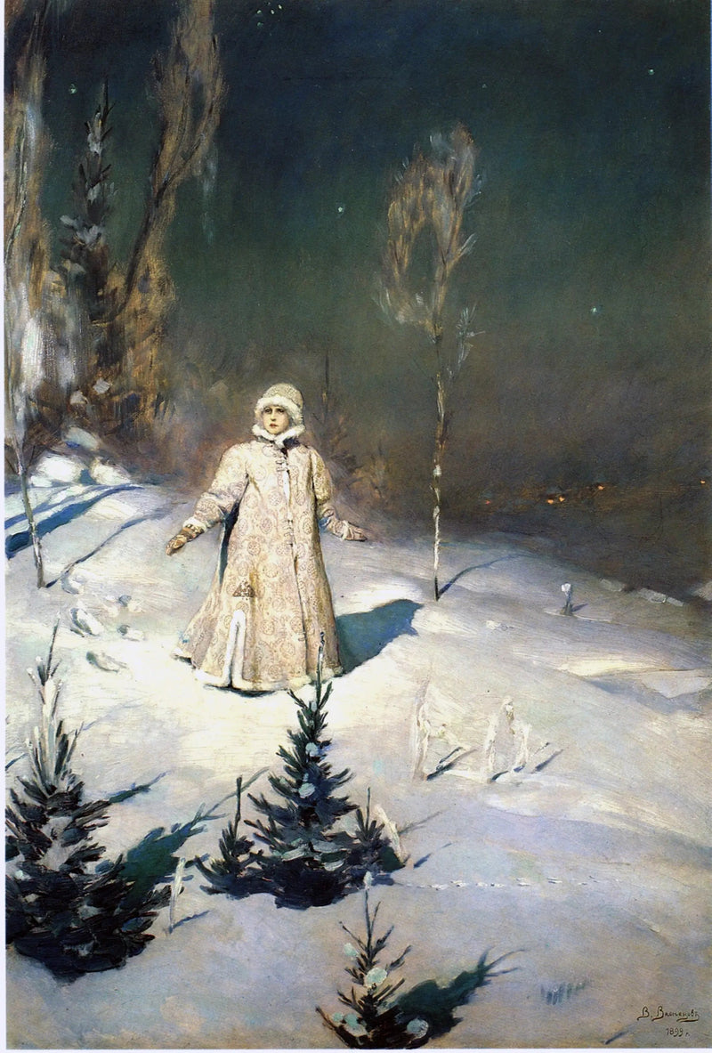 Snøjente - Viktor Vasnetsov

Source:
Fille de neige - Viktor Vasnetsov