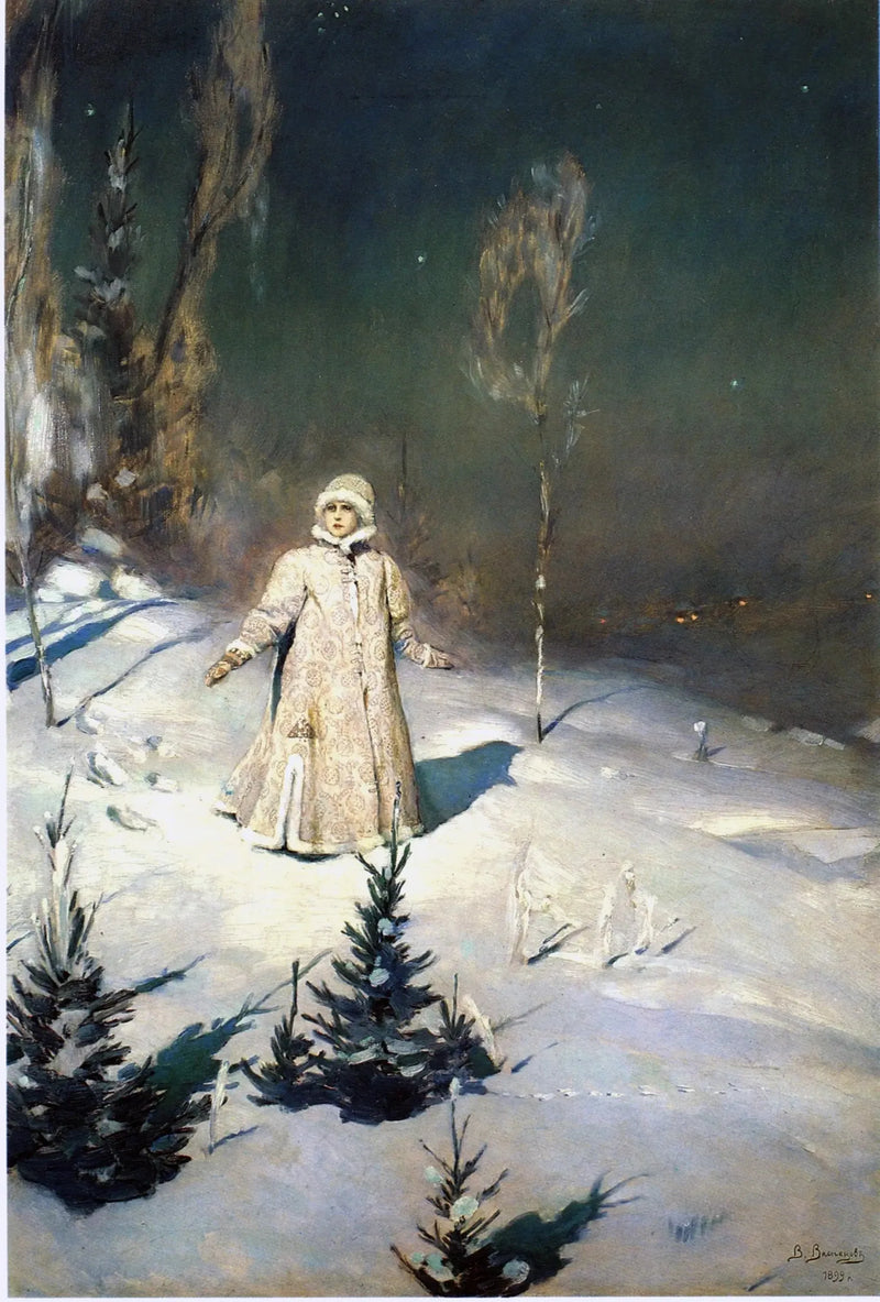 Snøjente - Viktor Vasnetsov

Source:
Fille de neige - Viktor Vasnetsov