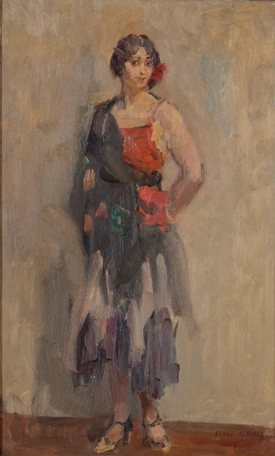 Stående jente - Isaac Israëls