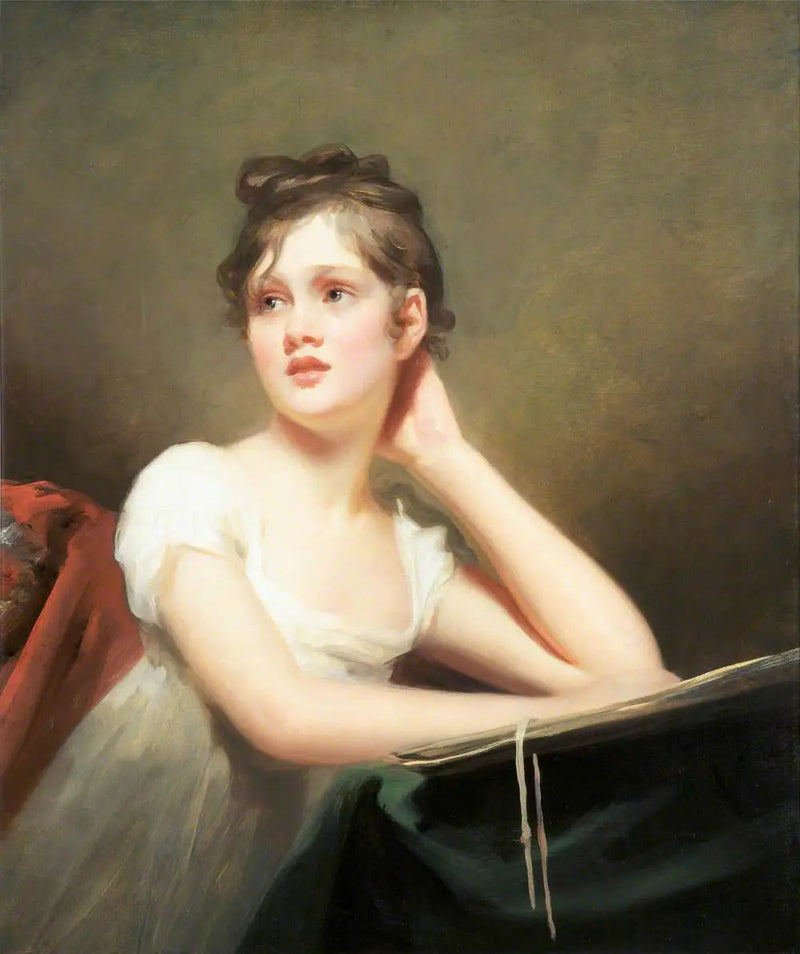 Jente som tegner - Henry Raeburn
