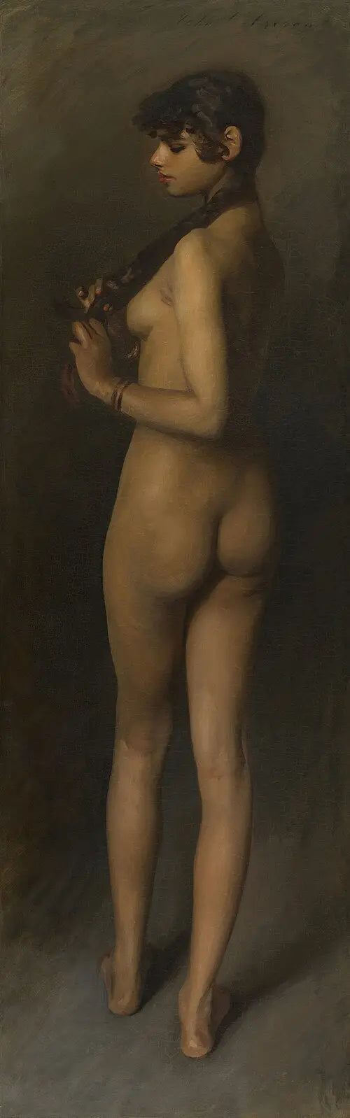 Egyptisk nakenjente - John Singer Sargent