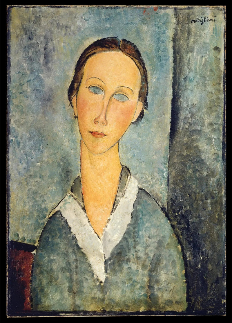 Jente i sjømannsbluse - Amedeo Modigliani