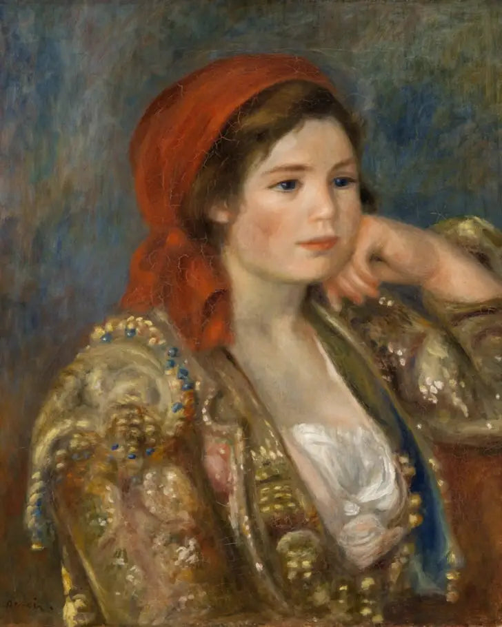 Jente i spansk jakke - Pierre-Auguste Renoir