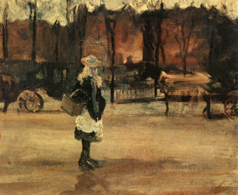 Jente i gaten - Vincent van Gogh