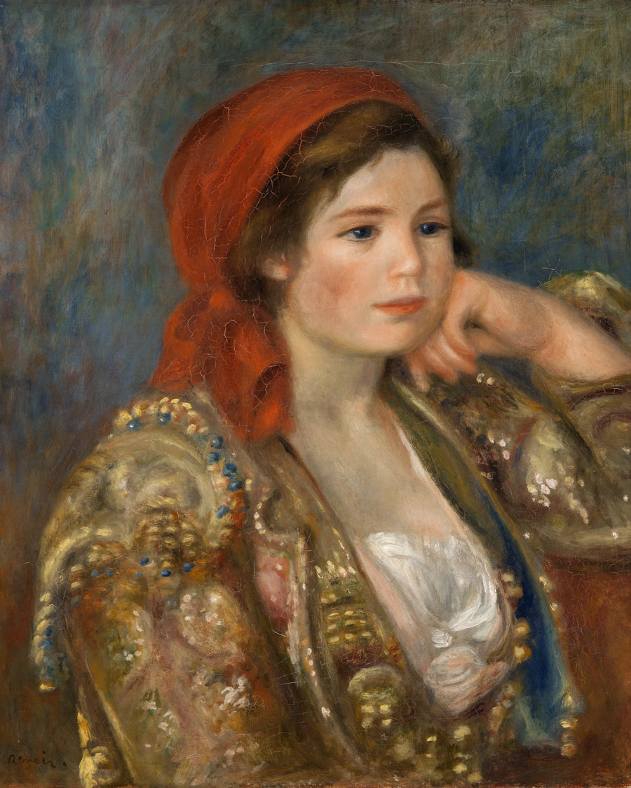 Jente i spansk jakke - Pierre-Auguste Renoir