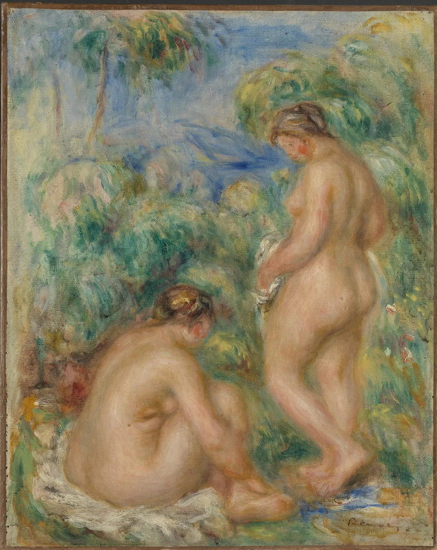 Badende jenter - Pierre-Auguste Renoir