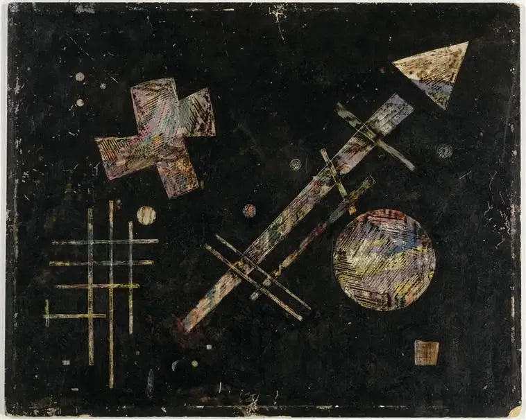 Isolerte tråder - Vassily Kandinsky