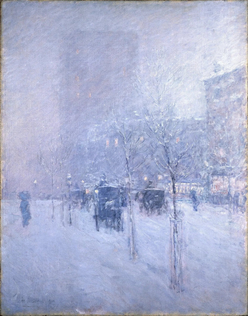 Slutten av ettermiddagen, New York, vinter - Childe Hassam

Source:
Fin d'après-midi, New York, hiver - Childe Hassam