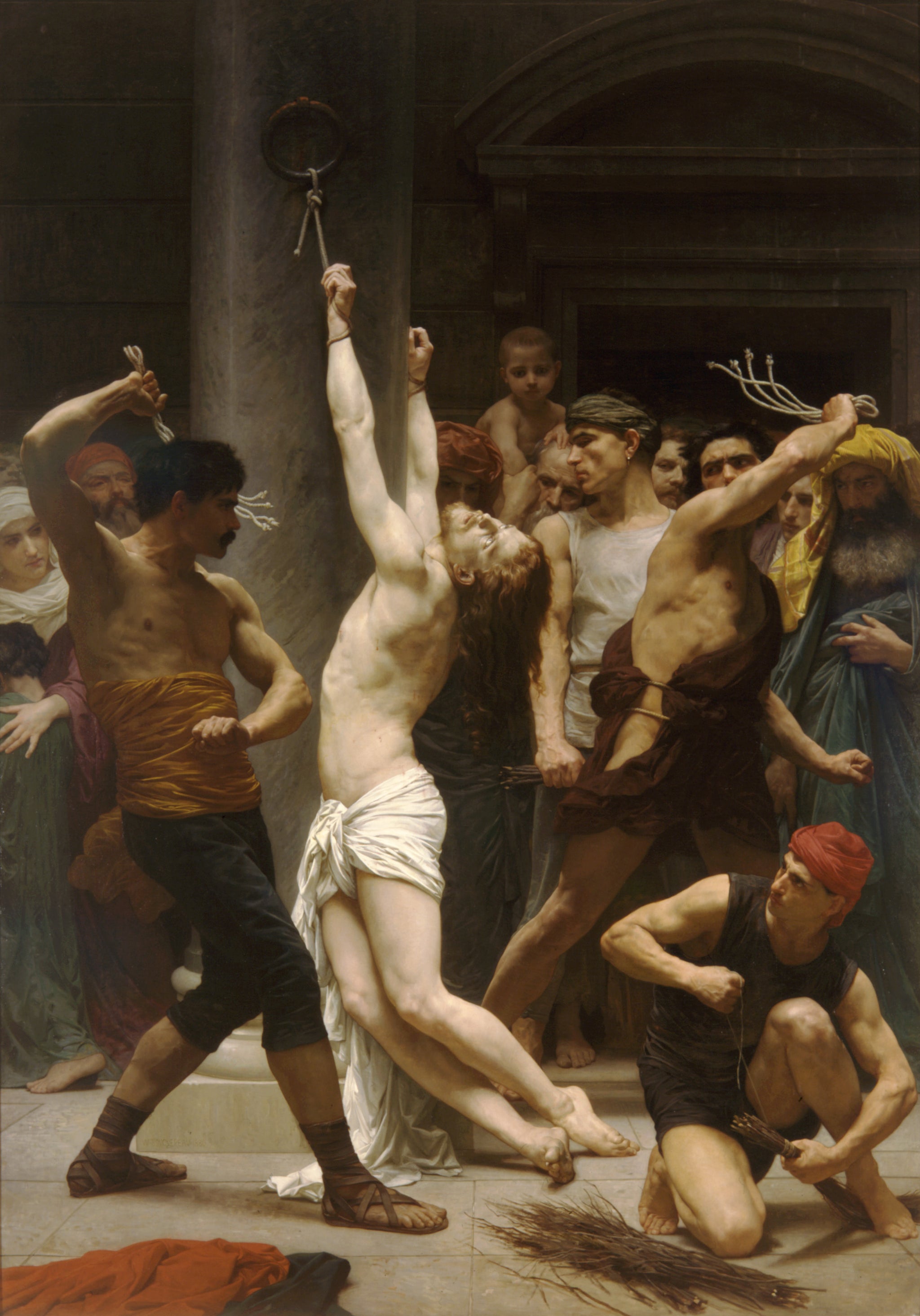 La Flagellation du Christ (1880) - Bouguereau