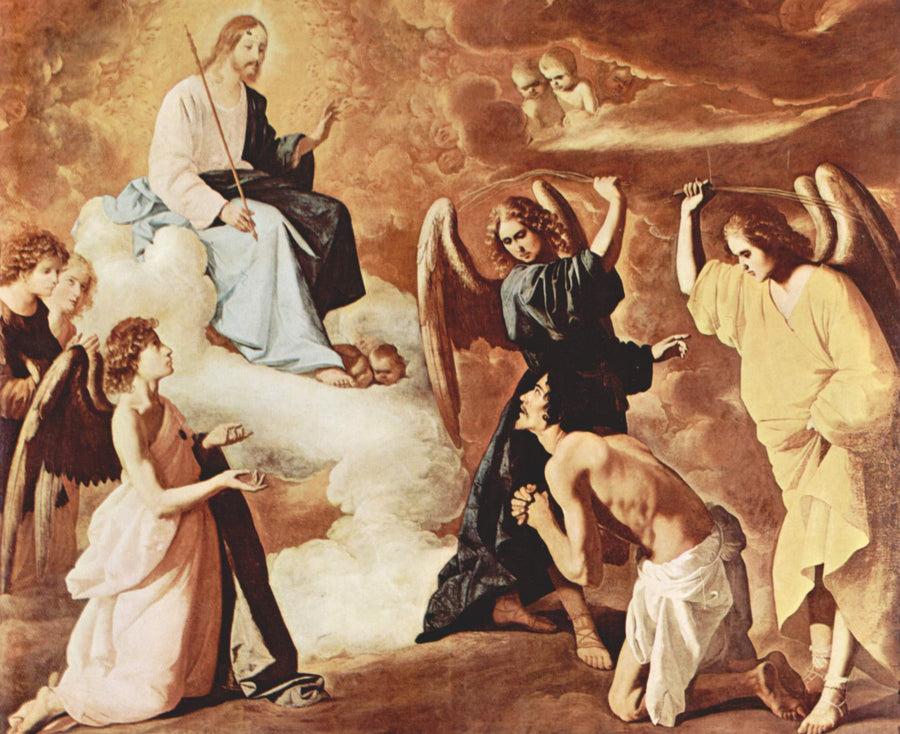 Flagellering av Saint Jérôme - Francisco de Zurbarán