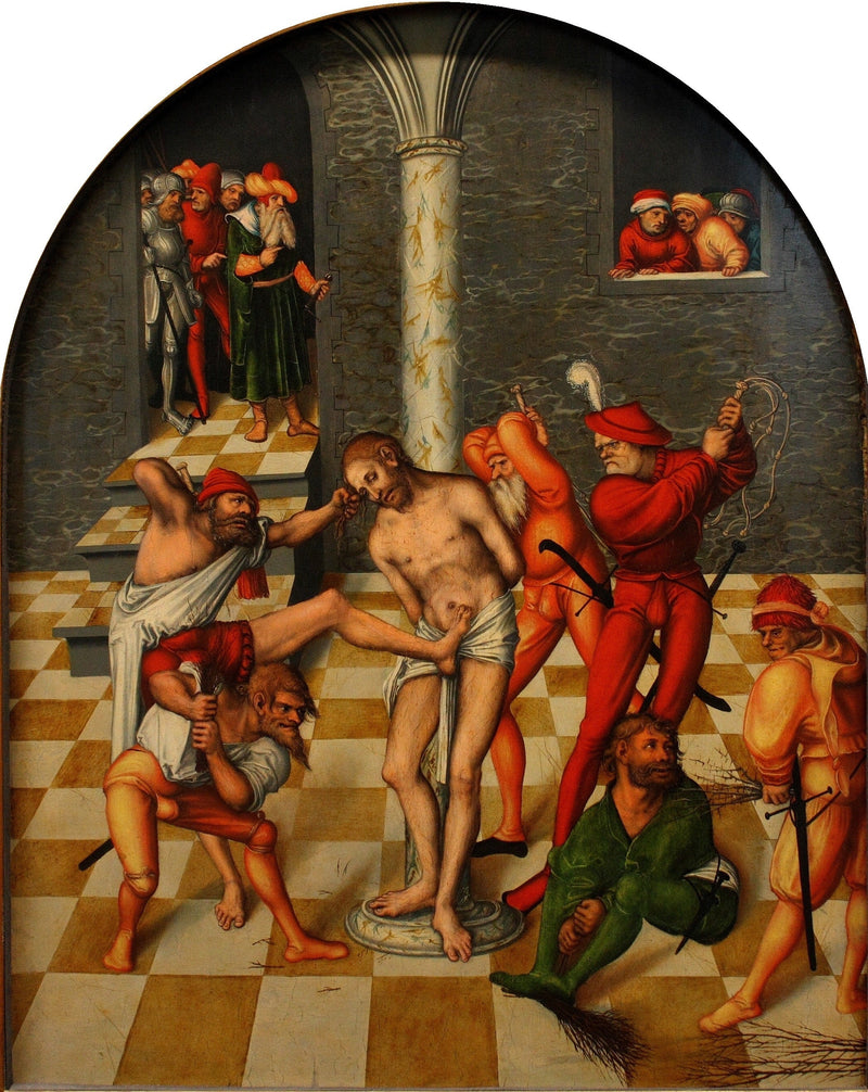 Kristus' pisking - Lucas Cranach den eldre
