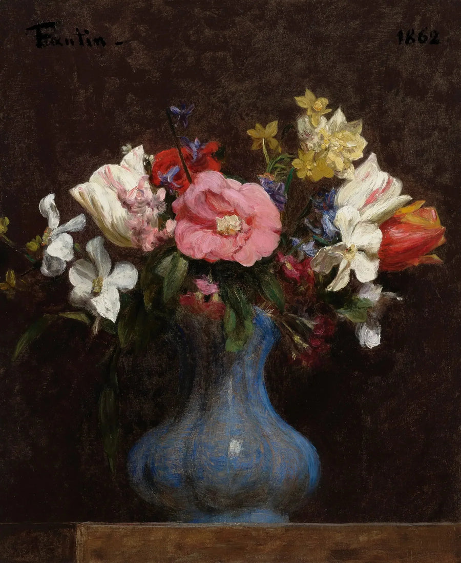 Blomster, kameliaer og tulipaner - Henri Fantin-Latour

Source:
Fleurs, camélias et tulipes - Henri Fantin-Latour