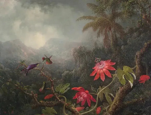 Kjærlighetsblomster og Tre kolibrier - Martin Johnson Heade

Source:
Fleurs de la passion et Trois Colibris - Martin Johnson Heade