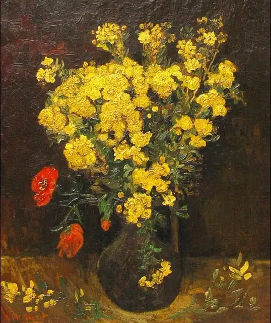 Valmueblomster - Vincent van Gogh
